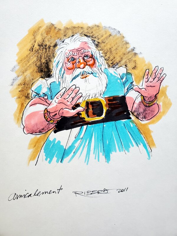 Julio Ribera, LE VAGABOND DES LIMBES   T5 L'ALCHIMISTE SUPRÊME - Dédicace