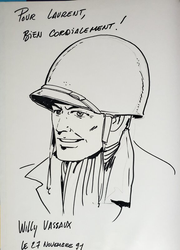 TEMPÊTE DU DESERT par Willy Harold Vassaux - Dédicace