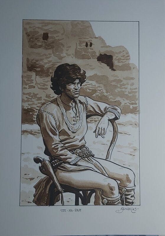 Tsi-Na-Pah ... par Dominique Bertail - Illustration originale