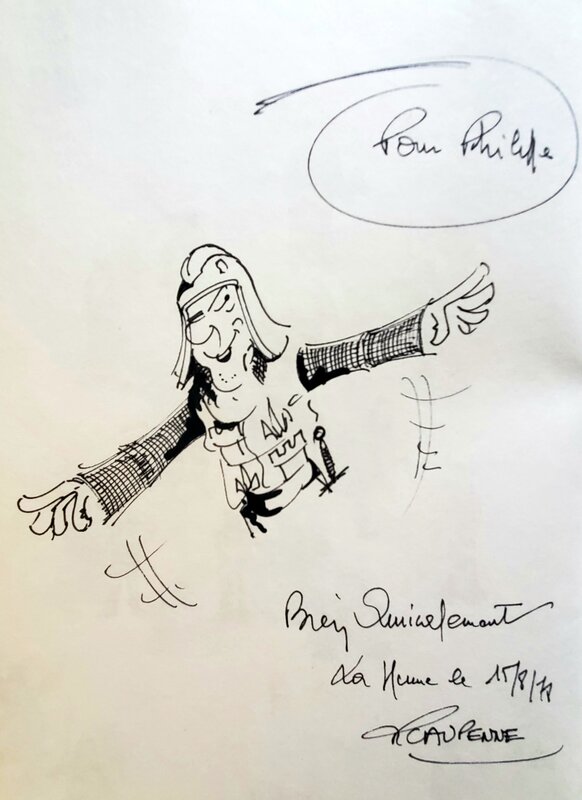 Philippe Caupenne, UNE AVENTURE DE SIRE TRISTAN QUECELUILA  : RUMEURS EN AQUITAINE - Dédicace