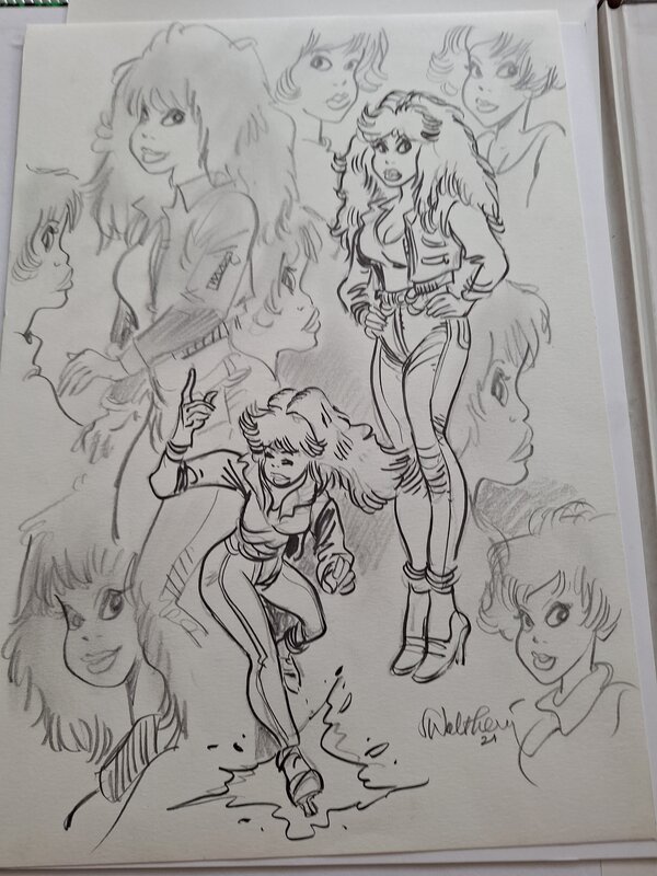 For sale - Différentes Rubine by François Walthéry - Comic Strip