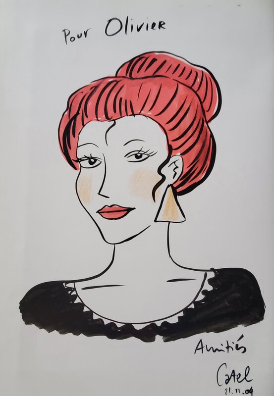 Catel, Christian De Metter, LE SANG DES VAELNTINES - Dédicace