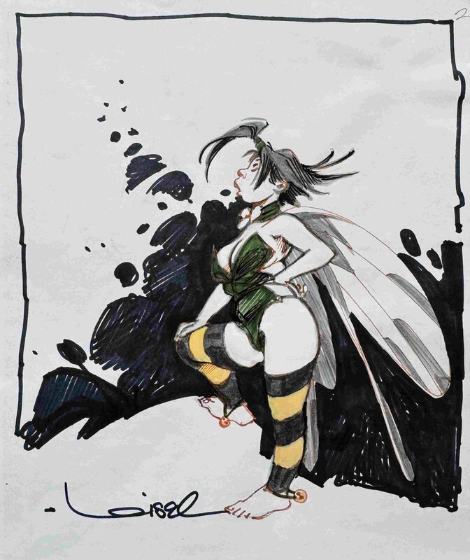 For sale - La fée Clochette - Loisel - Original Illustration