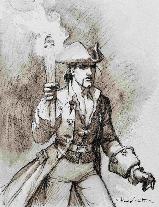 En vente - Le Scorpion - Critone - Illustration originale