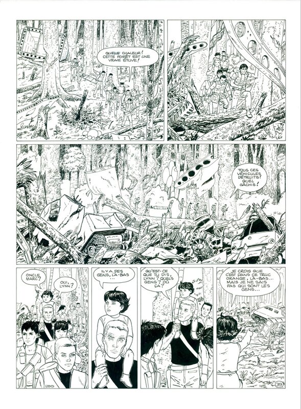 En vente - Antares par Leo - Planche originale