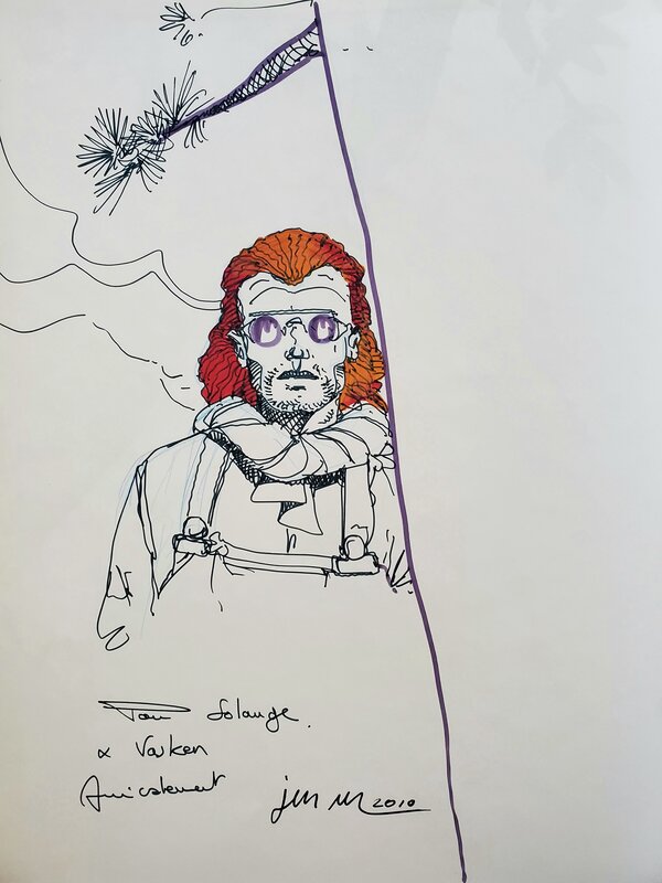 Jean-Marie Michaud, DE PROFUNDIS   T1 LA BRUTALE DECRUE DES EAUX - Dédicace