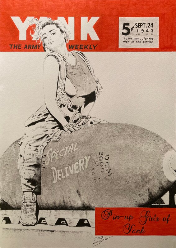 Special delivery by Thib - Original Illustration