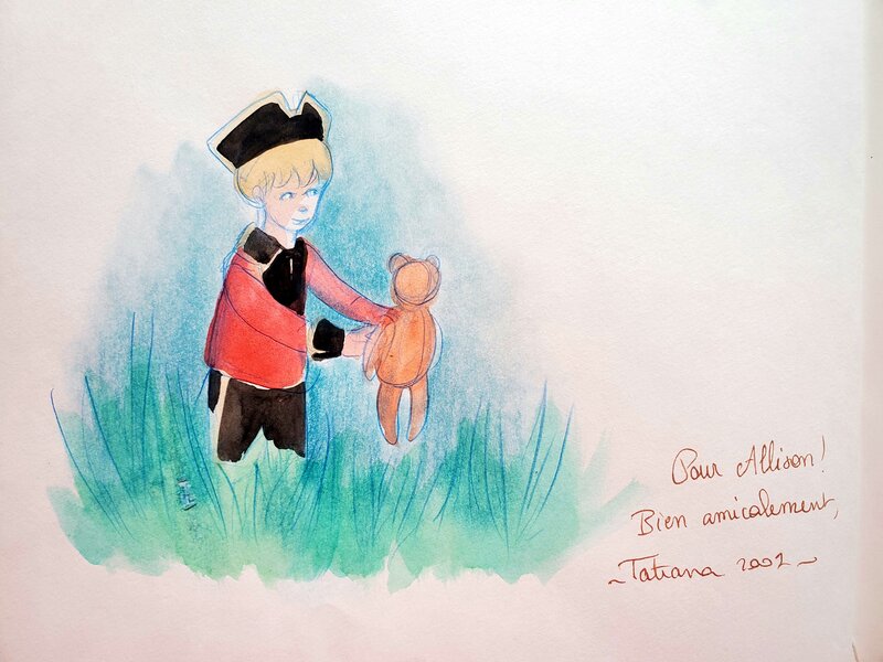 Tatiana Domas, TEO   T1 LE JARDIN DE GRAND-MERE - Dédicace