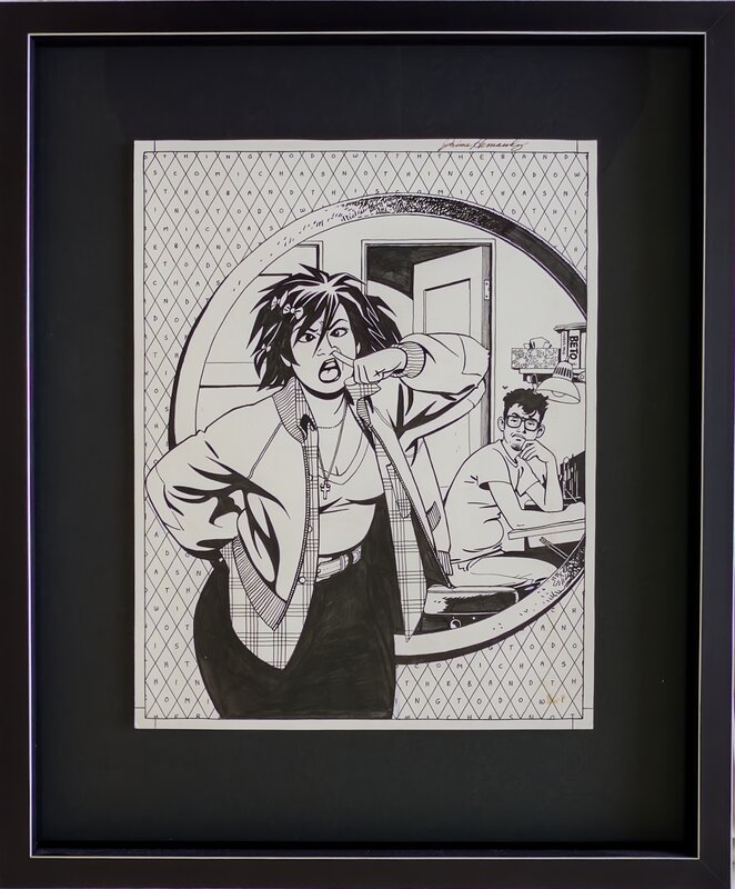 Jaime Hernandez, Love and Rockets #26 Cover - Couverture originale