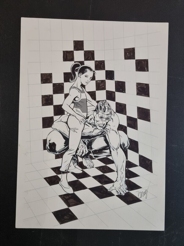 For sale - Ranxerox by Danilo Beyruth, Liberatore - Original Illustration