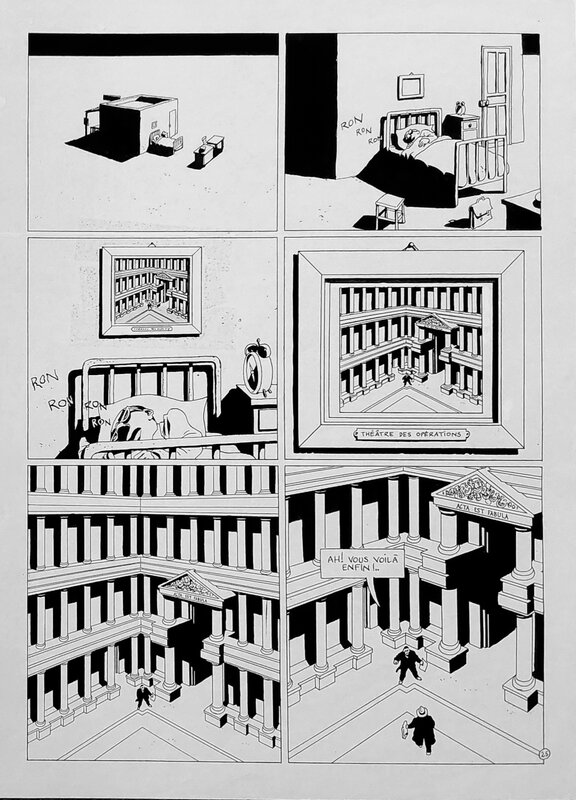 Marc-Antoine Mathieu, Zoom dans le rêve de Julius - Comic Strip