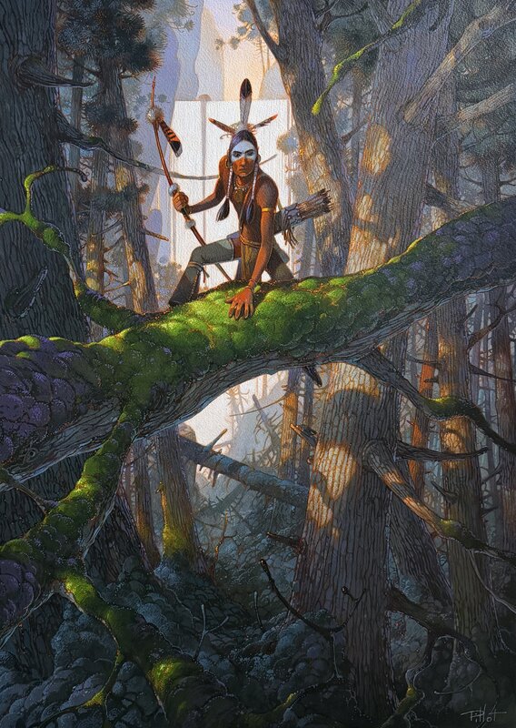 Frédéric Pillot, Le dernier des Mohicans - Original Cover