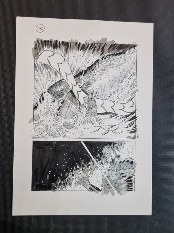 En vente - Saint-Georges par Danilo Beyruth - Planche originale