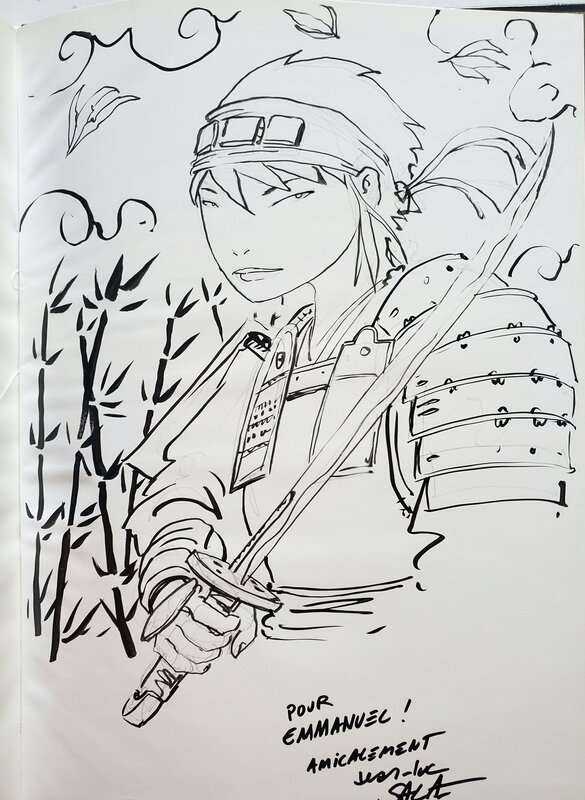 Jean-Luc Sala, BAKEMONO    T1 LE SERMENT DE TENGU - Dédicace