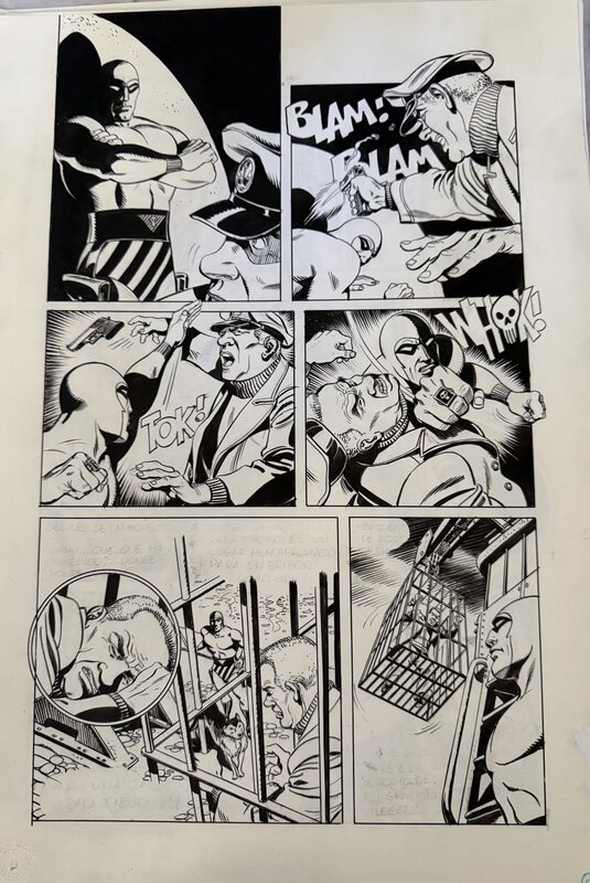 Phantom Whok ! par César Spadari - Planche originale