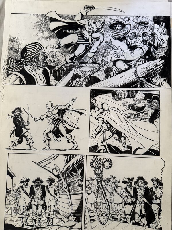 Pírate Phantom by César Spadari - Comic Strip