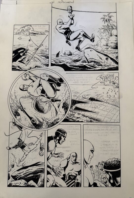 Sharks by César Spadari - Comic Strip