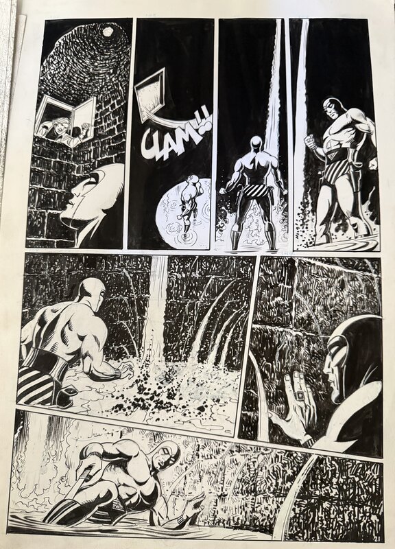 The Castle par César Spadari - Planche originale