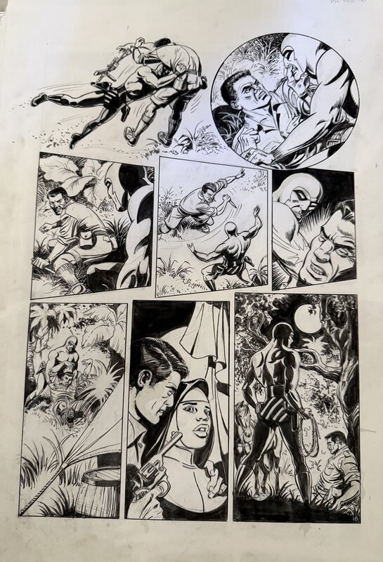 The Nun par César Spadari - Planche originale