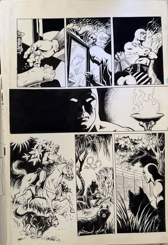 The Phantom DFWP par César Spadari - Planche originale