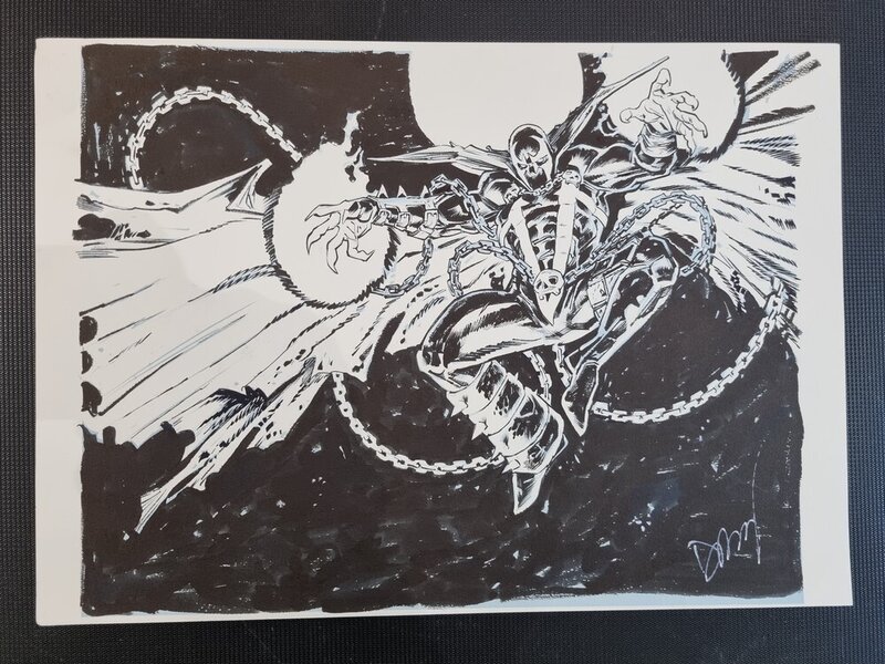 For sale - Spawn by Danilo Beyruth - Original Illustration