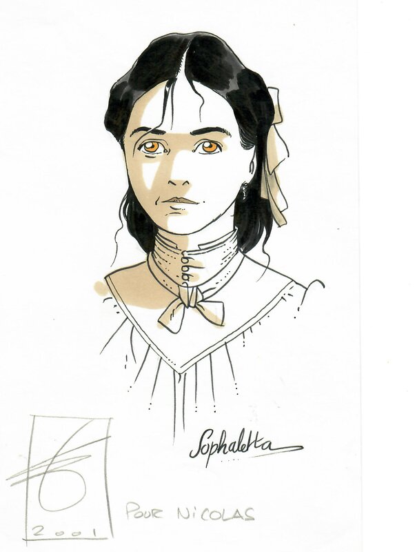 Érik Arnoux, Recherche de pour Sophaletta - Dédicace