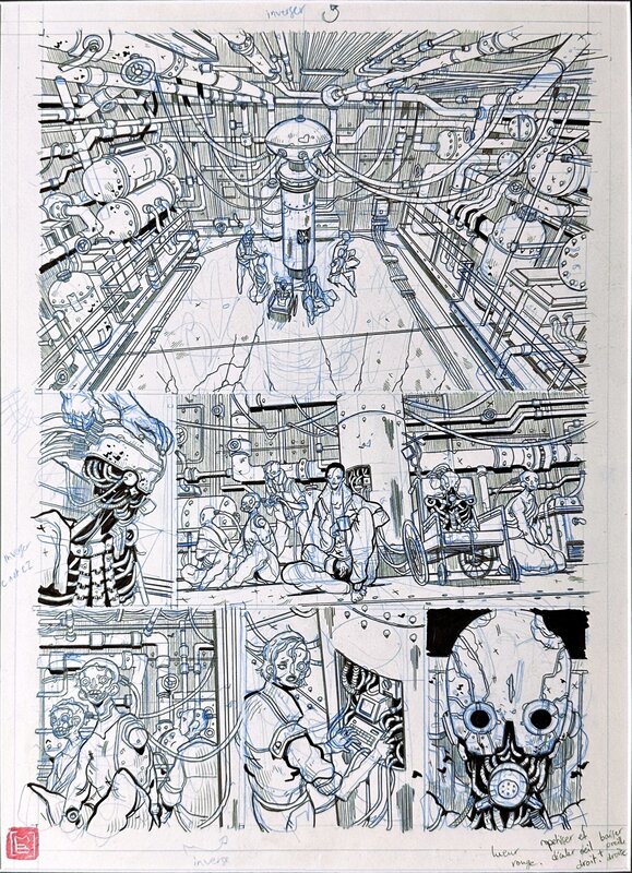 Mathieu Bablet, Carbone & Silicium - page 236 - Planche originale