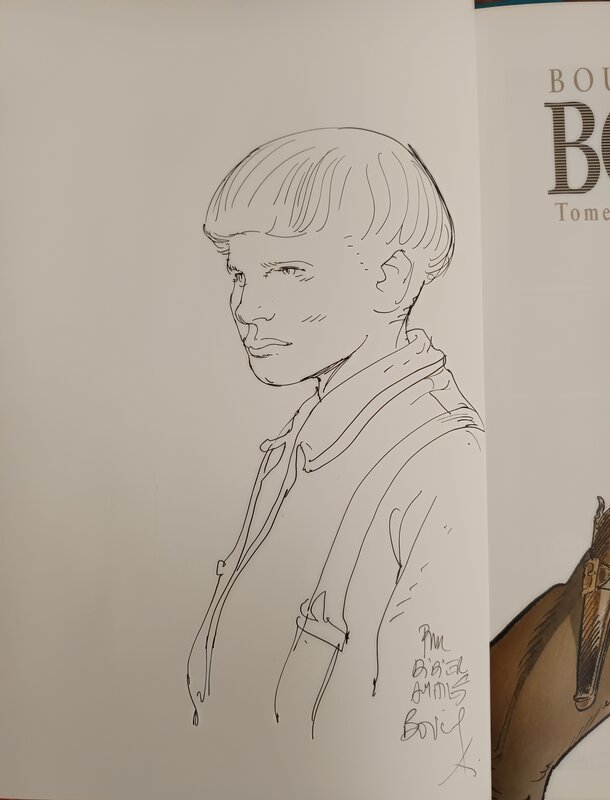 Bouncer ( Seth ) par François Boucq - Dédicace