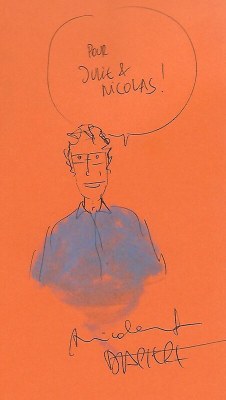 Autoportrait by Denis Lapière - Sketch