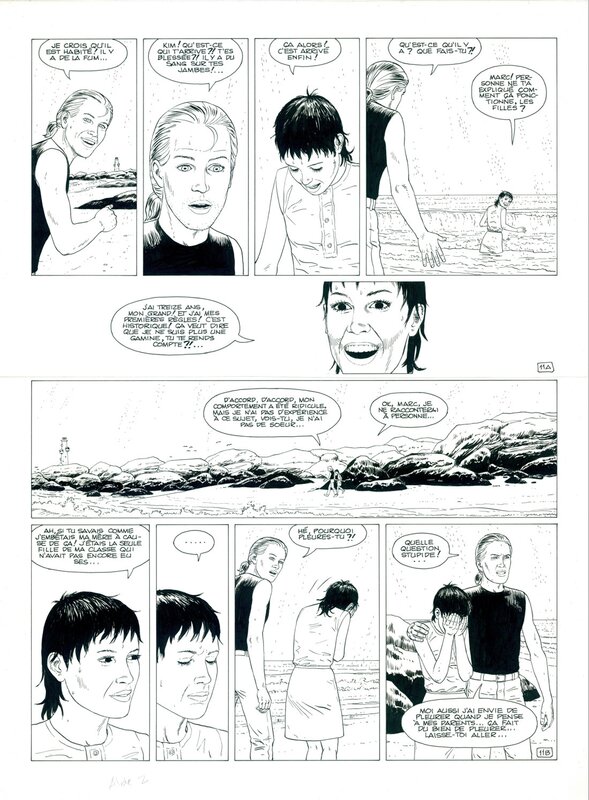 En vente - Aldebaran par Leo - Planche originale