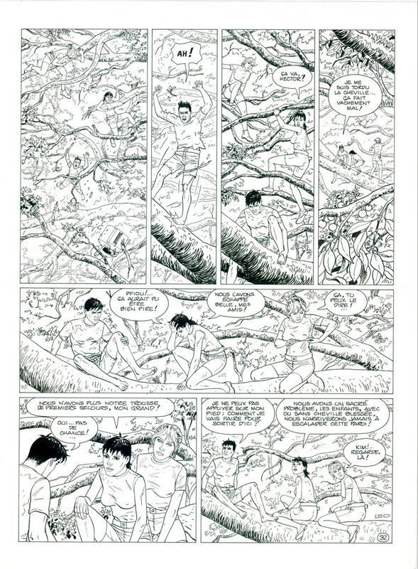 En vente - Beltegeuse par Leo - Planche originale