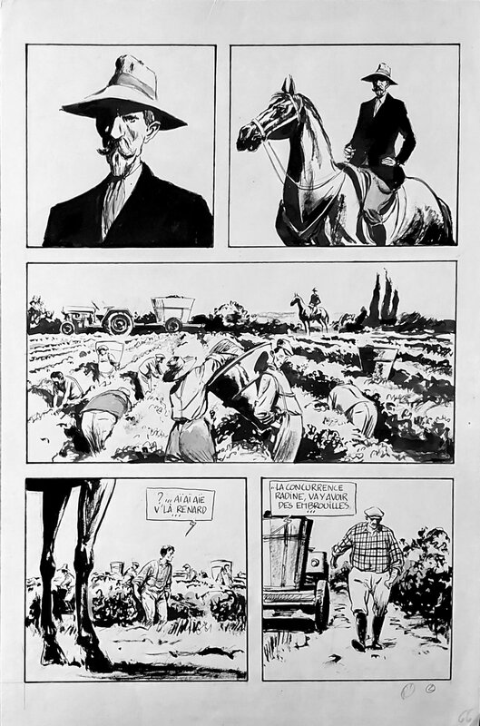 Pascal Rabaté, Le ver dans le fruit - Comic Strip