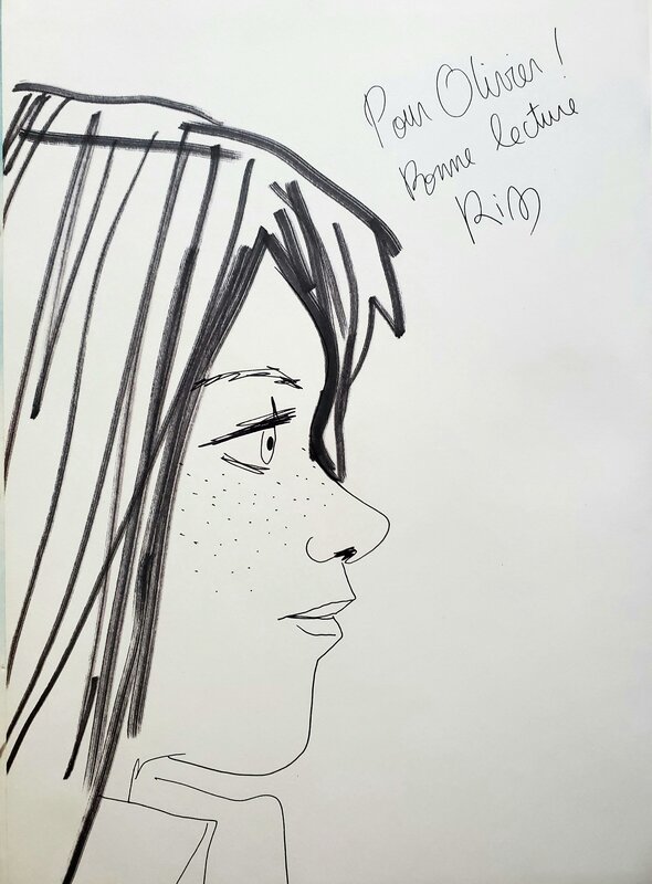 Riad Sattouf, Petit VERGLAS   T3 LE PACTE DU NAUFRAGEUR - Dédicace