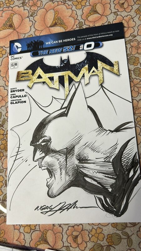 Blank Cover de Neal Adams - Dédicace