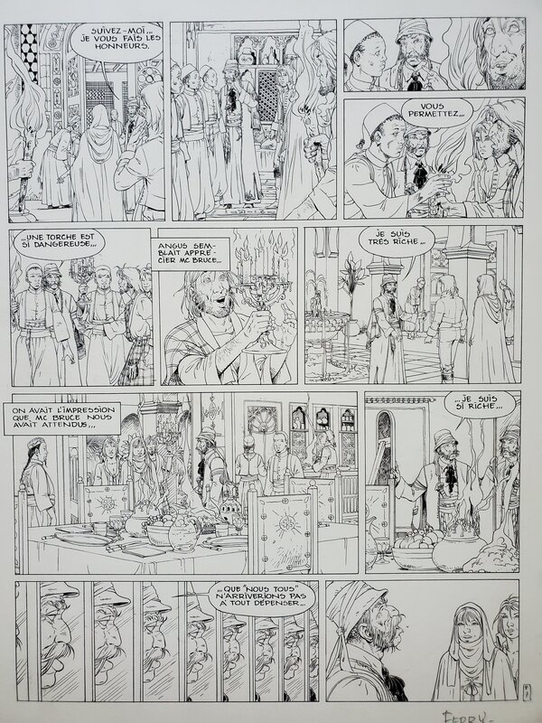 Ferry, LES CHRONIQUES DE PANCHRYSIA   T4 LA FIEVRE - Comic Strip