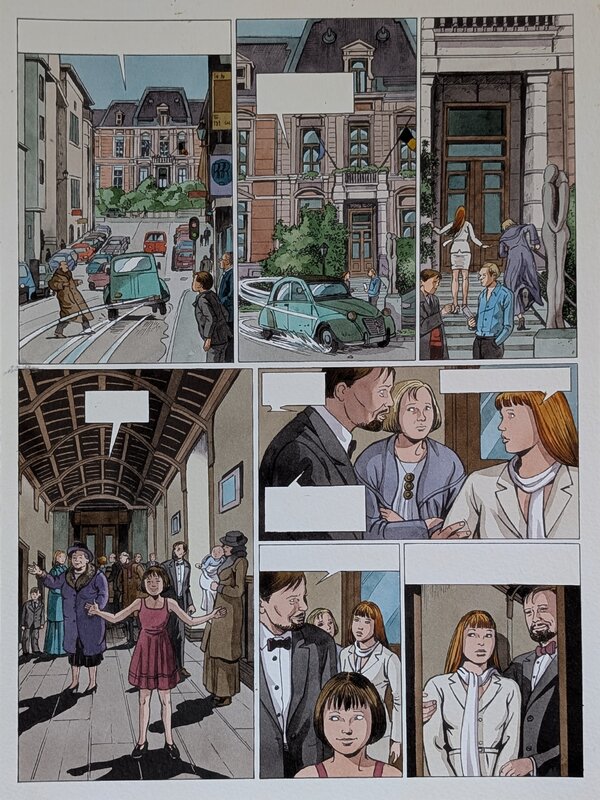 Dina Kathelyn, Viviane Nicaise, La vie en rose 3 - planche 3 - Color guide