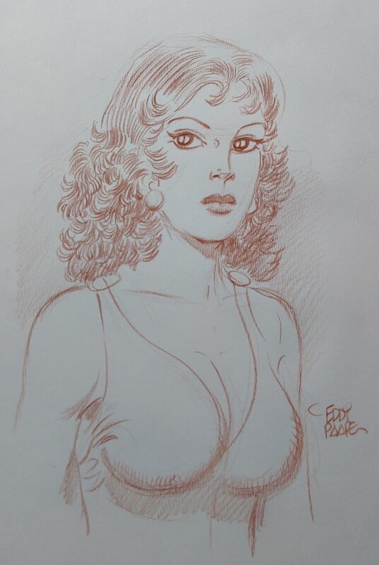 Luc Orient : Lora par Eddy Paape - Illustration originale