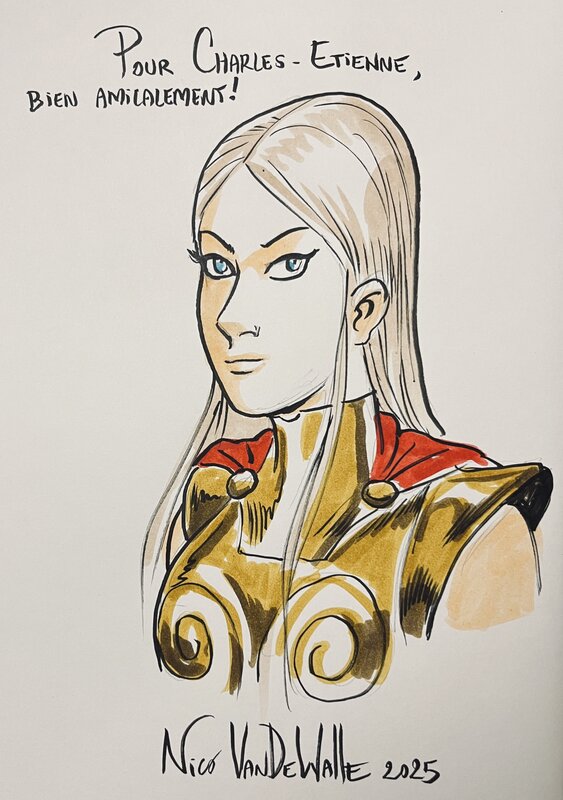 Irina by Nicolas Van de Walle - Sketch