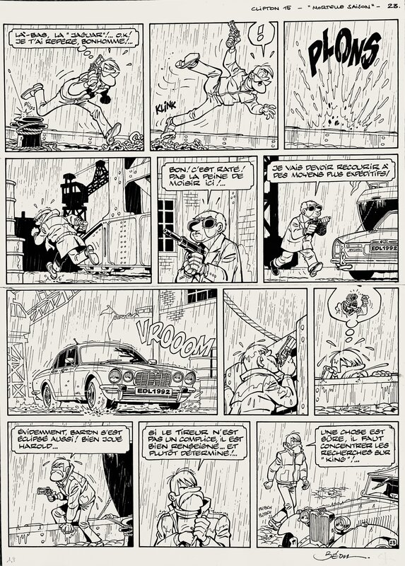 Bédu, Clifton 15 Mortelle Saison Page 23 - Comic Strip