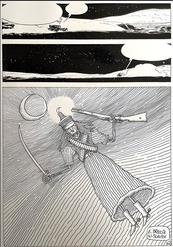 La Soldadera by Enrique Breccia - Comic Strip