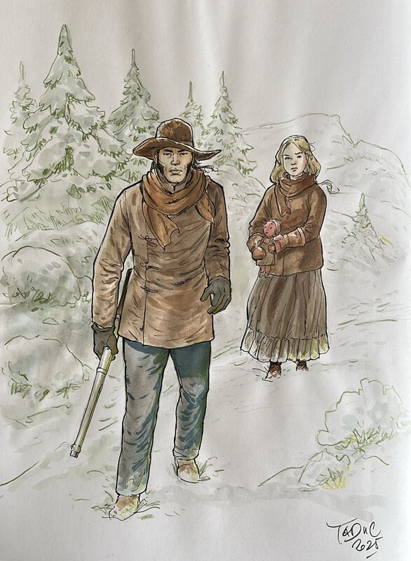 Dedicace de Taduc - Intégrale Dupuis Chinaman - Sketch