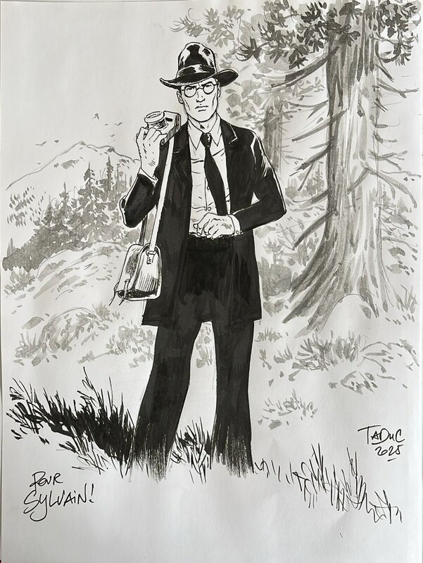 Dedicace de Taduc - XIII Mystery - Jonathan Fly - Sketch