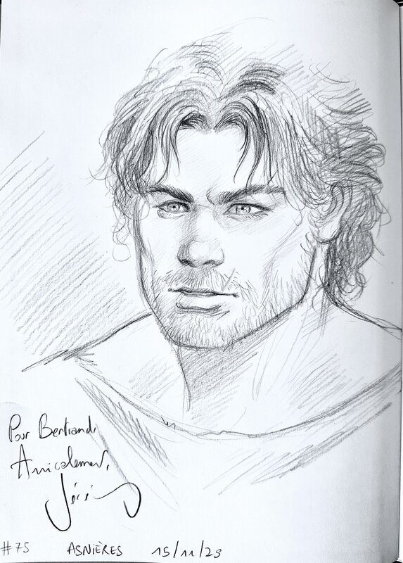 Jérémy, Jeremy : Dédicace dans « Murena tome 13 » - Sketch