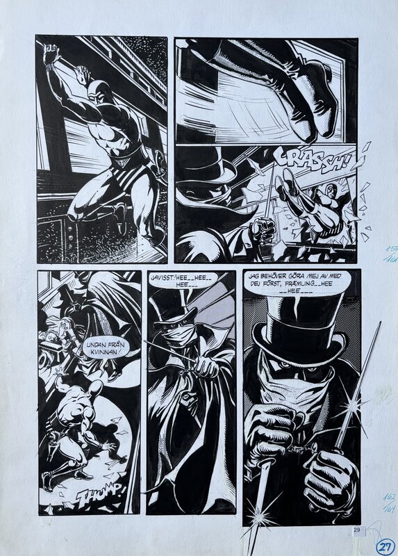 César Spadari, Lee Falk, The Phantom - Jack The Ripper - Comic Strip