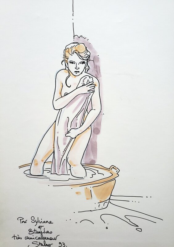 Jean-Marc Stalner, FABIEN M.   T1 LE CAVALIER NOIR - Sketch