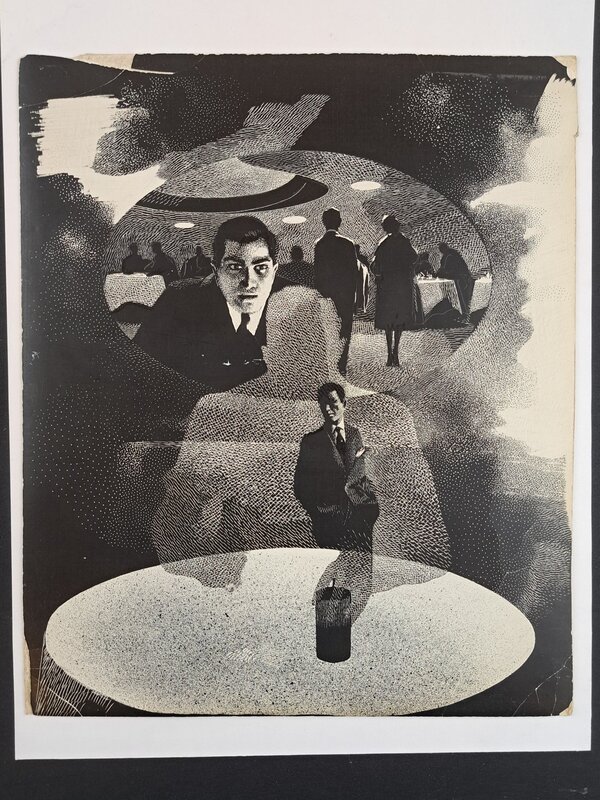 L'uomo Nell'Ombra by Karel Thole - Original Cover