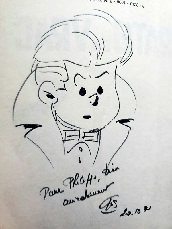 Maurice Tillieux, Gos, UNE ENQUÊTE DE GIL JOURDAN   T13 CARATS EN VRAC - Dédicace