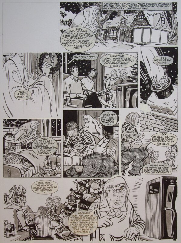 Benny Hill by Keith Watson - Comic Strip