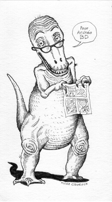 Nicole Claveloux, Dessine-Moi un mouton... - Original Illustration