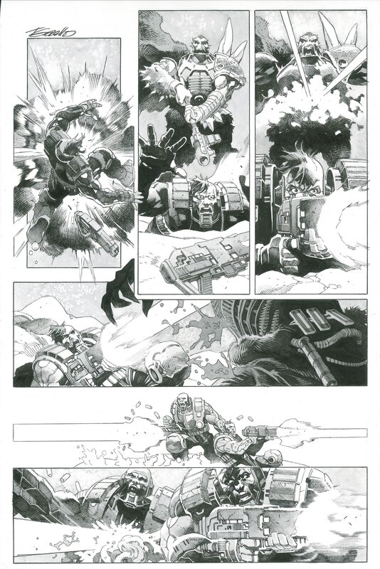 Tomás Giorello, Planet Death #1 pl27 - Comic Strip